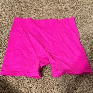 Wild Fable Pink Bike Shorts with Stretchy Fit